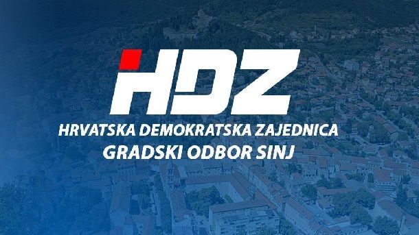 GO HDZ SINJ: “Prijedlog za razrješenje predsjednika Gradskog vijeća”