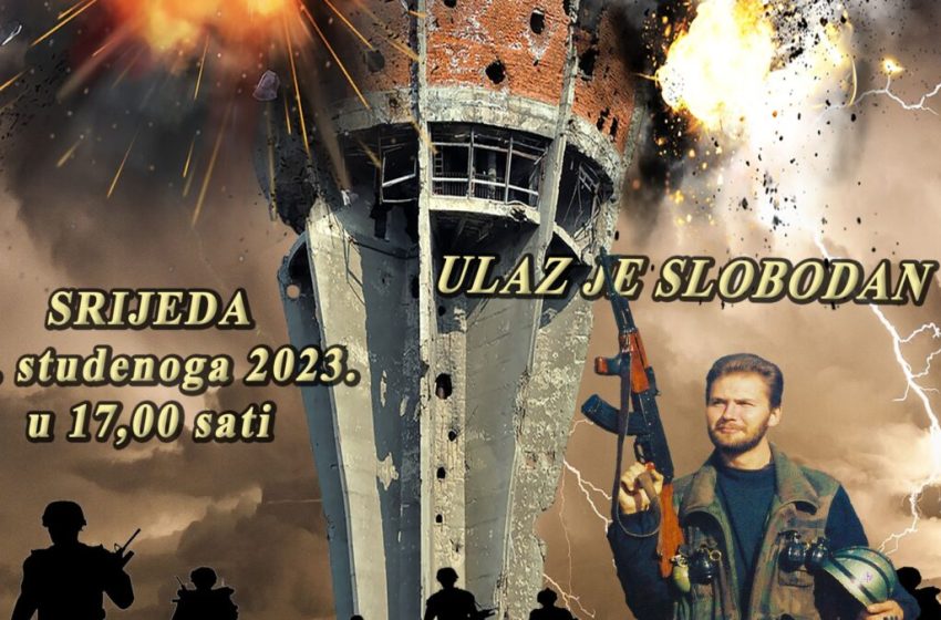  Predstava “Bitka za Vukovar” u Gradskom kinu Sinj